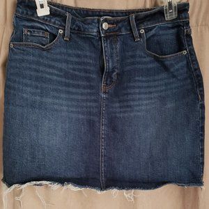 EUC Old Navy brand denim mini skirt